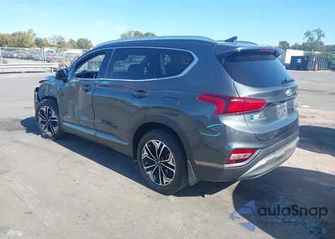 2020 Hyundai Santa Fe Limited 2.0T z USA, uszkodzony, nr VIN 5NMS53AA8LH257141